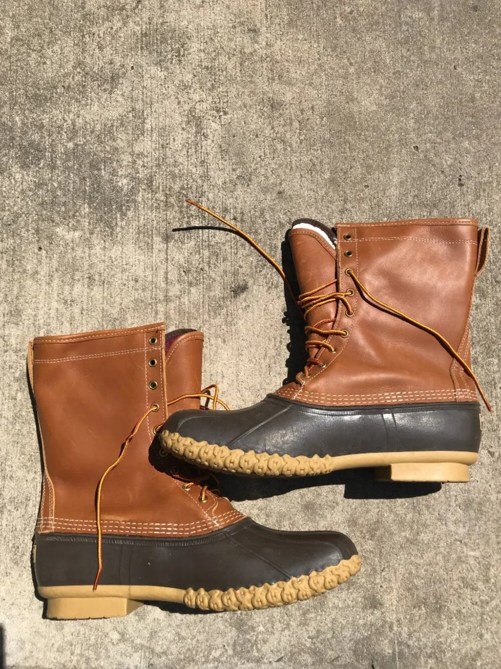 Men's LL Bean Duck Boots